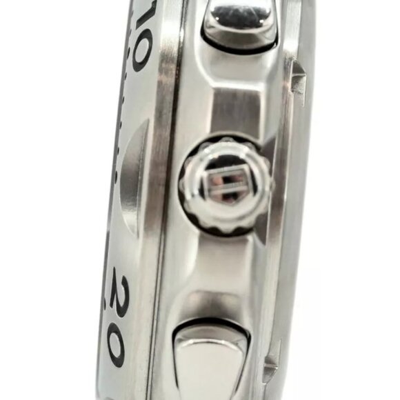 Vintage Men's Tag Heuer 39mm Kirium Black Dial Chronograph Watch! Ref: CL1110-0! - Picture 4 of 12